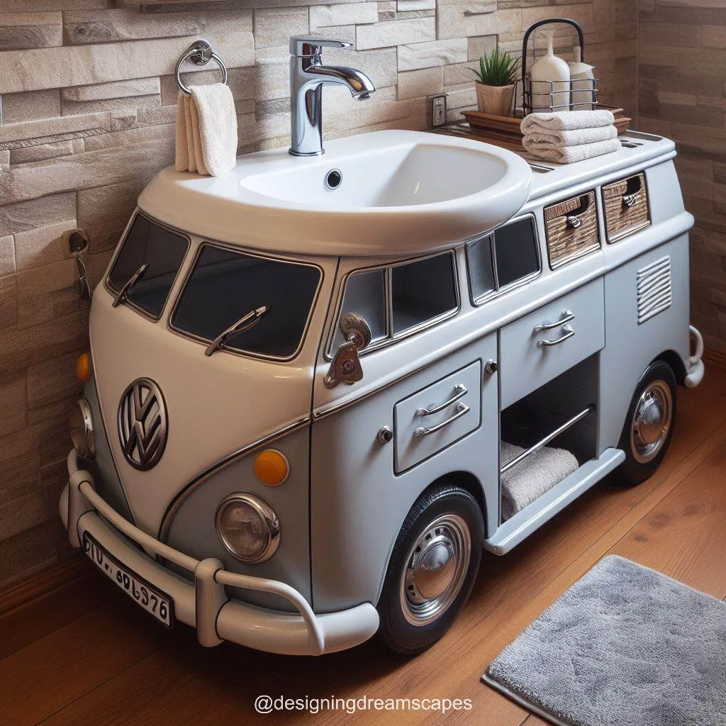 Lavabo Inspired Volkswagen Elevate Your Bathroom With Classic Style 