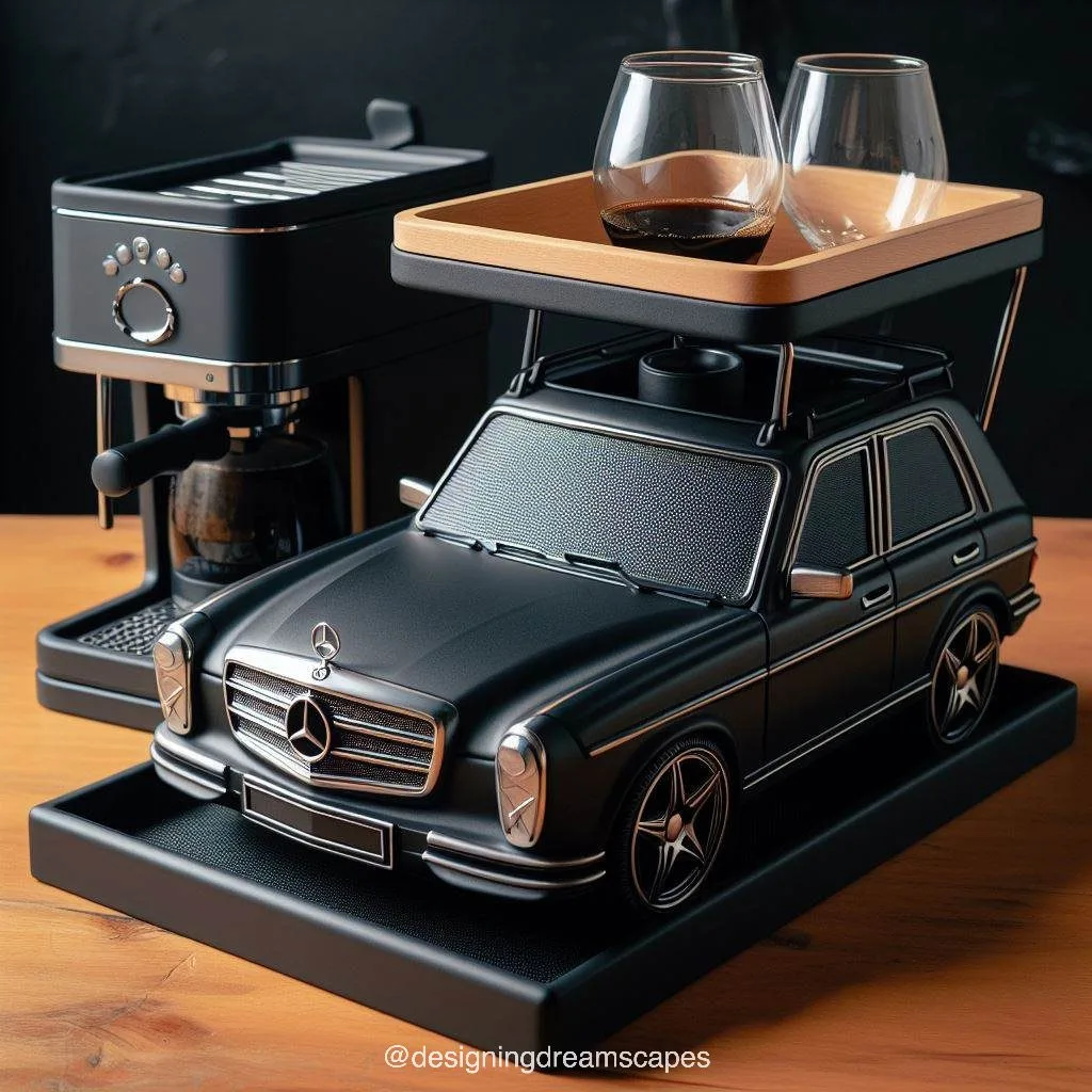 Mercedes-Inspired Coffee Tray: Serving in Style