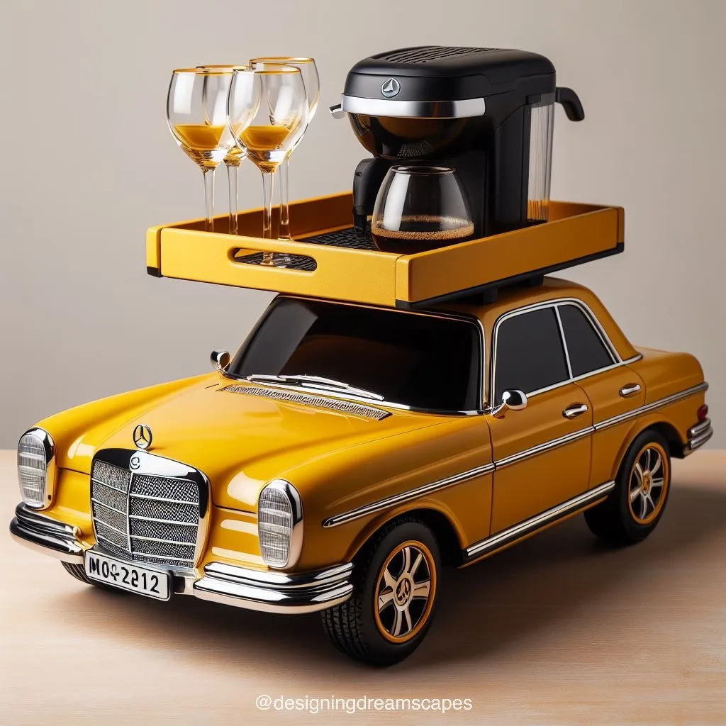 Mercedes-Inspired Coffee Tray: Serving in Style