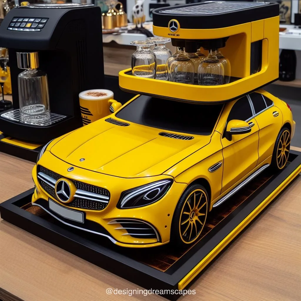 Mercedes-Inspired Coffee Tray: Serving in Style