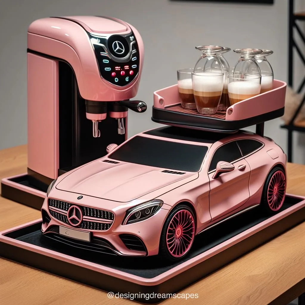 Mercedes-Inspired Coffee Tray: Serving in Style