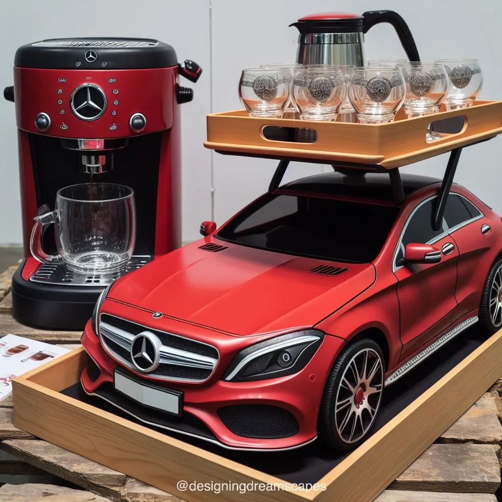 Mercedes-Inspired Coffee Tray: Serving in Style