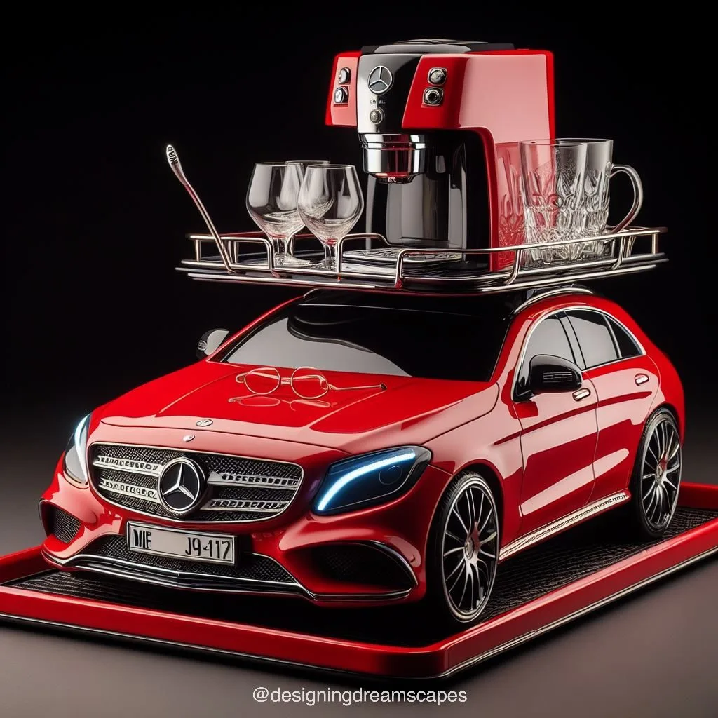 Serving in Style with a Mercedes Tray