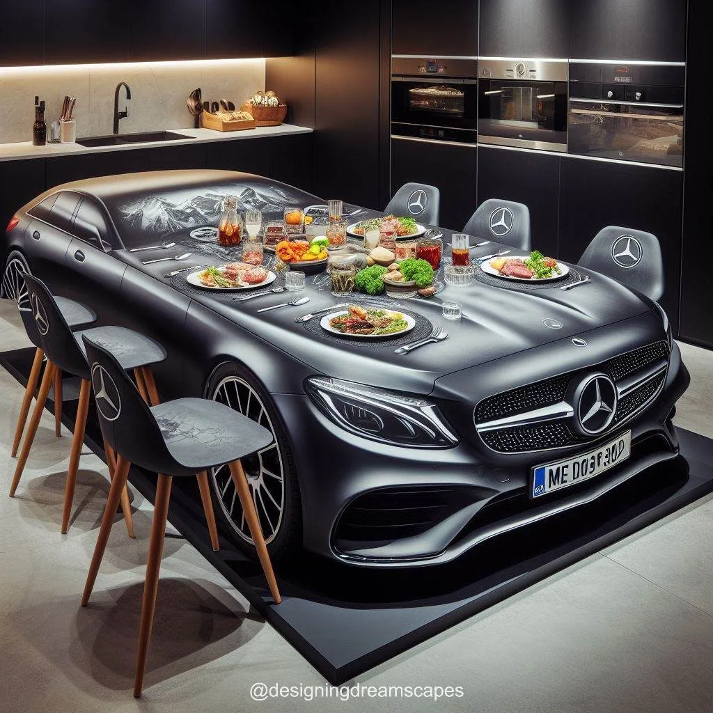 Mercedes Inspired Dining Table: Elevate Your Space