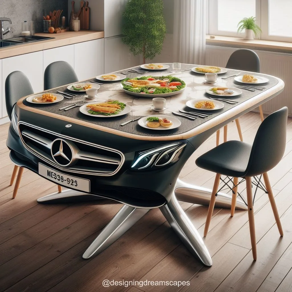 Mercedes Inspired Dining Table: Elevate Your Space