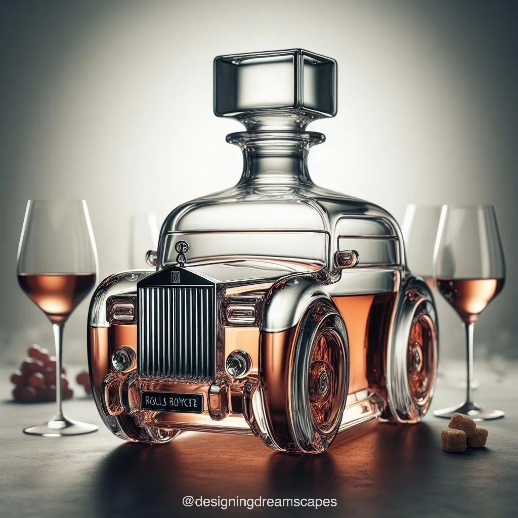 Unveiling Luxury: Mercedes Inspired Glass Wine Decanter