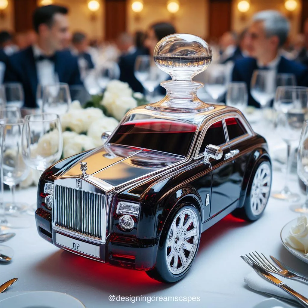 Unveiling Luxury: Mercedes Inspired Glass Wine Decanter