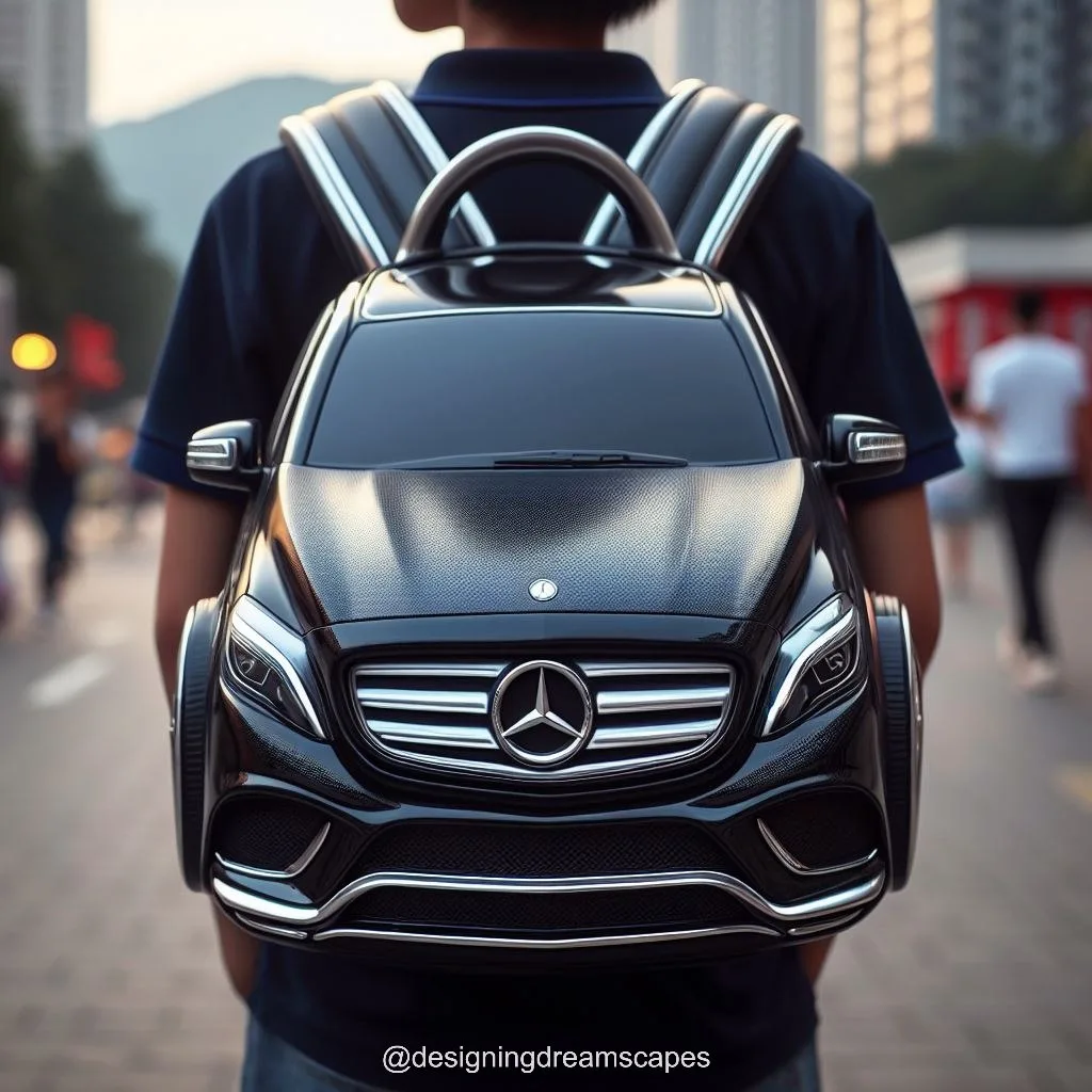 Unveiling Luxury: The Mercedes Shaped Backpack