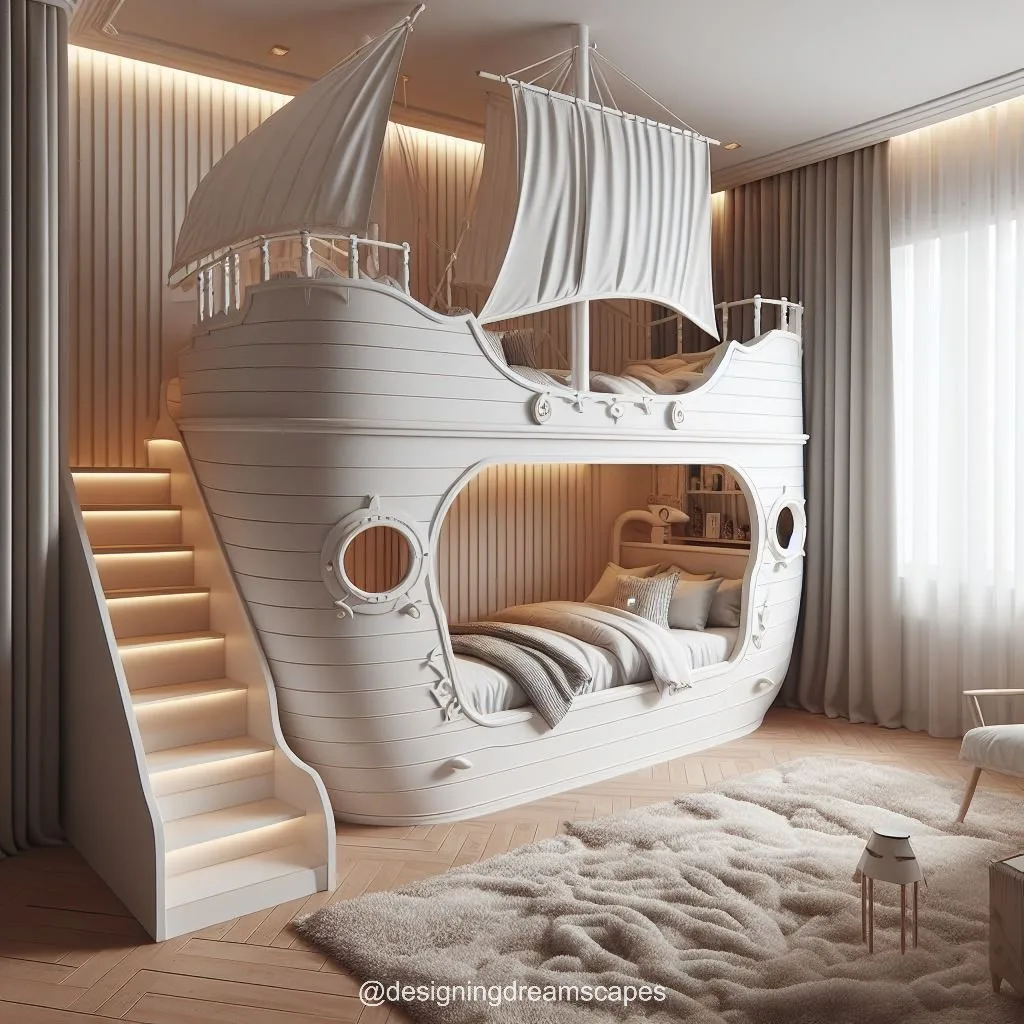 Design Elements of Pirate Ship Bunk Beds