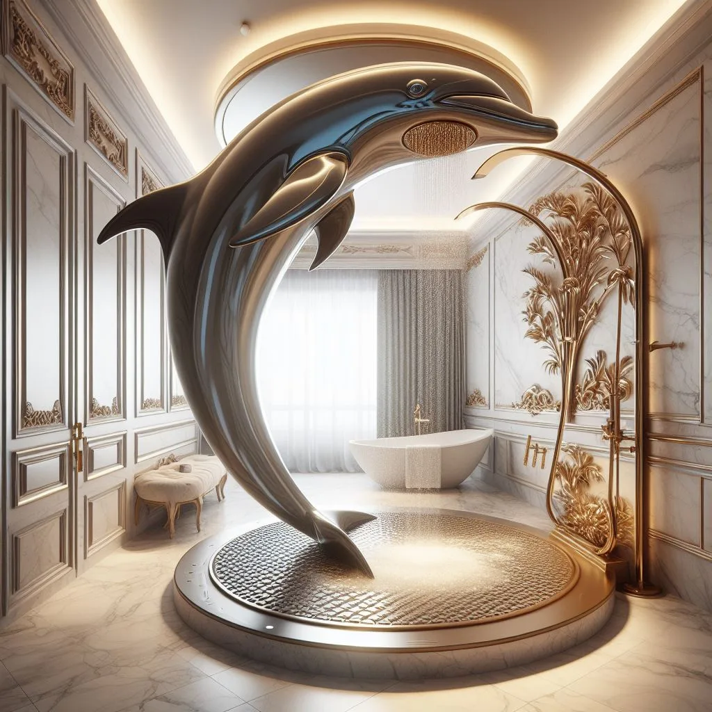 Incorporating Sea Creature Shower Head Designs