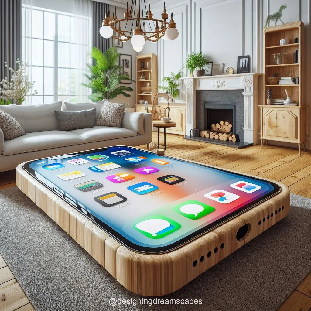 Elevate Your Living Space with Smartphone-Inspired Coffee Tables