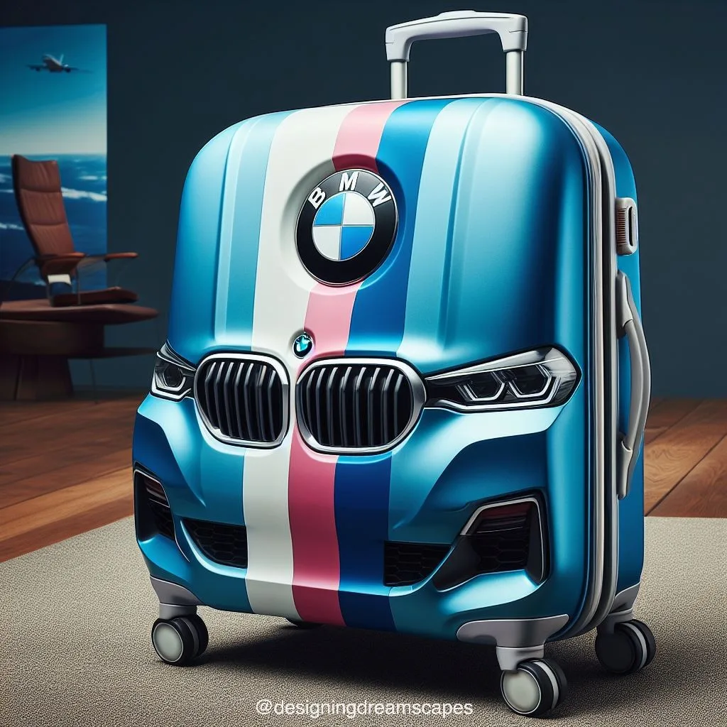 Luxurious Travel Companion: Suitcase Inspired BMW for Stylish Explorers