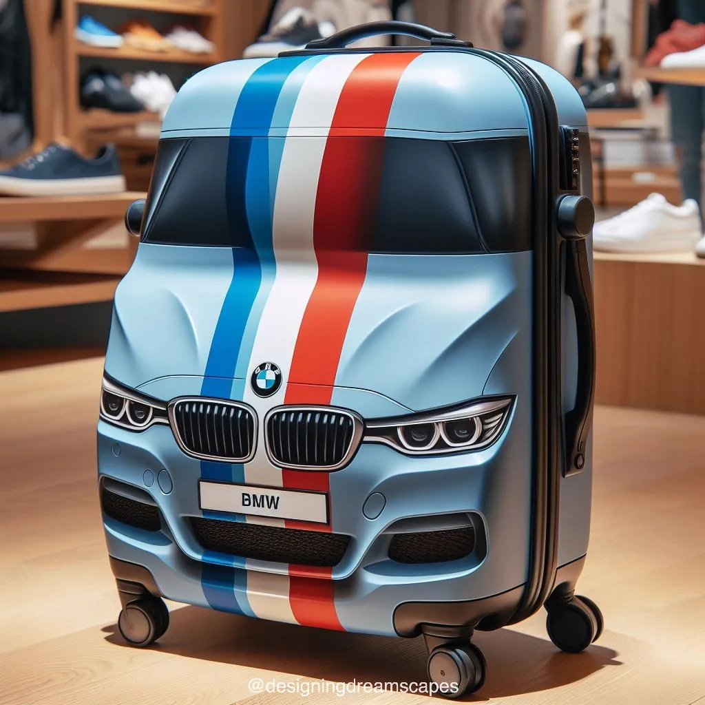 Luxurious Travel Companion: Suitcase Inspired BMW for Stylish Explorers