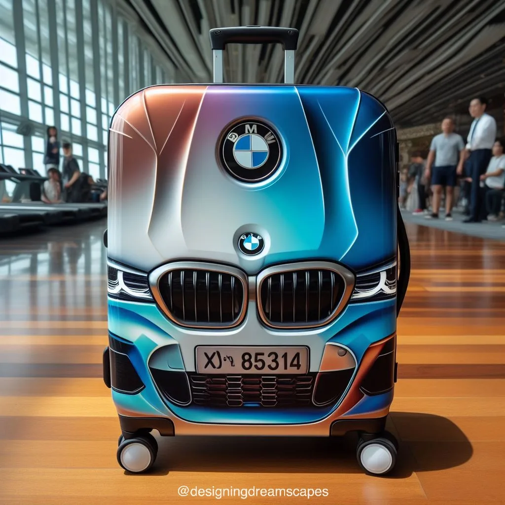 Luxurious Travel Companion: Suitcase Inspired BMW for Stylish Explorers