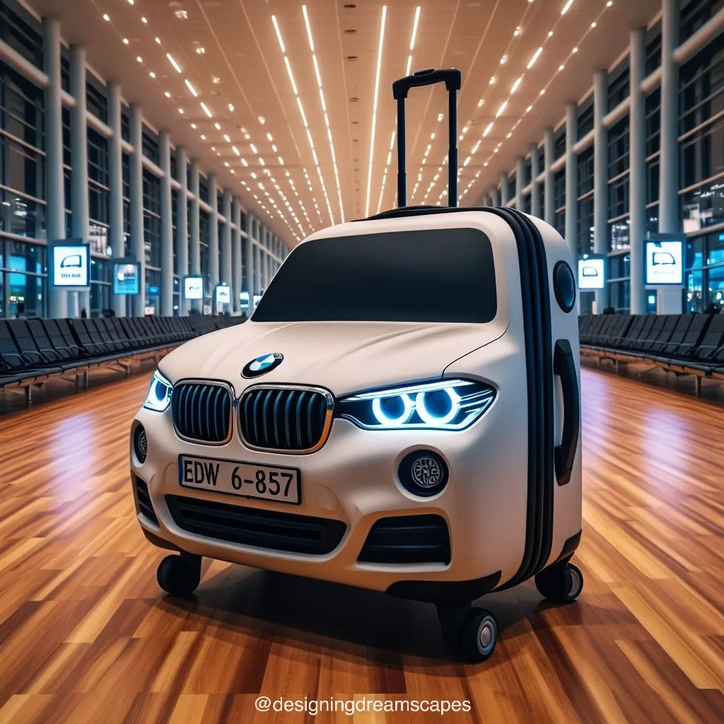 Luxurious Travel Companion: Suitcase Inspired BMW for Stylish Explorers