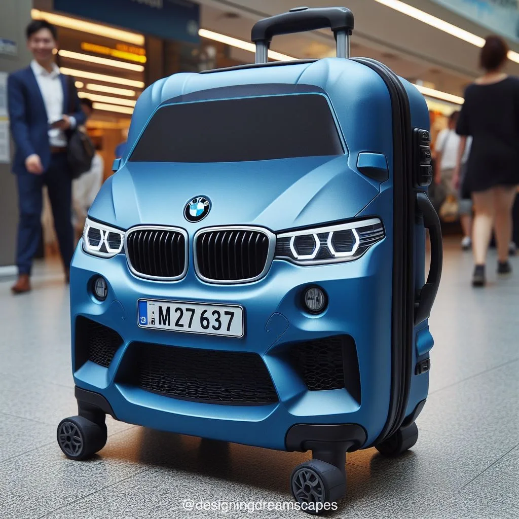 Luxurious Travel Companion: Suitcase Inspired BMW for Stylish Explorers