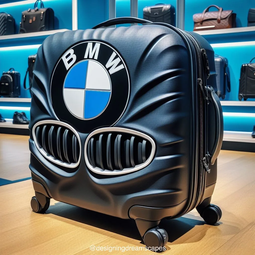 Luxurious Travel Companion: Suitcase Inspired BMW for Stylish Explorers