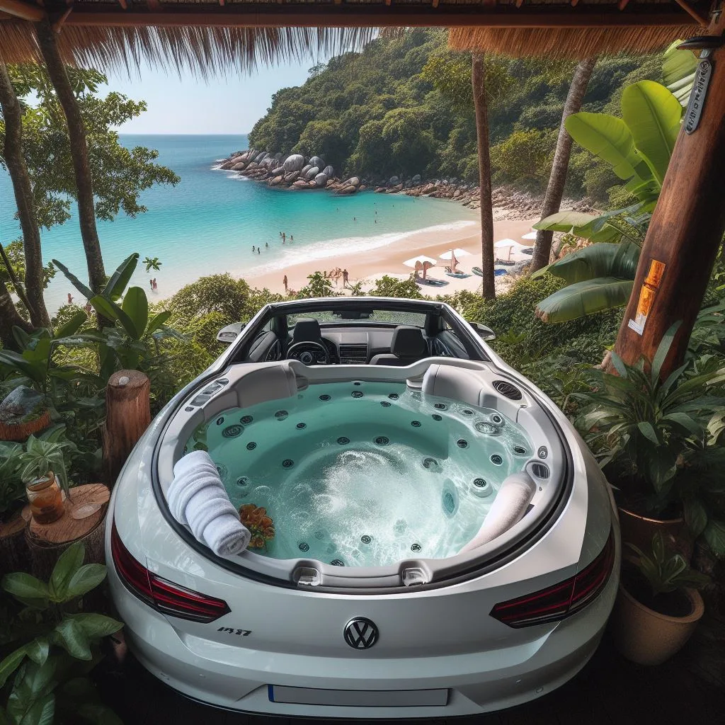 Innovative technology in supercar inspired jacuzzis