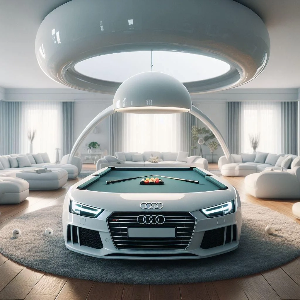 Speed Meets Style: Dive into Luxury with a Supercar-Inspired Pool Table