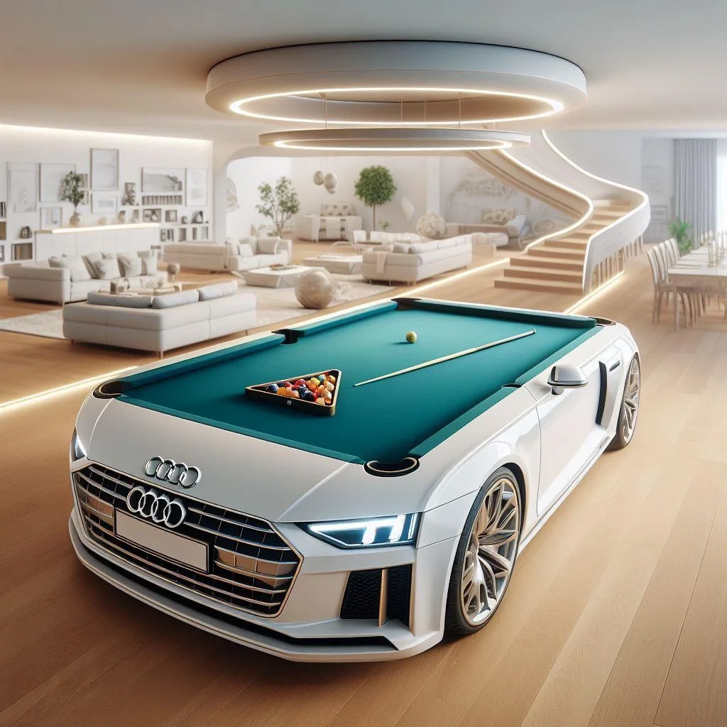 The allure of supercar-inspired pool tables