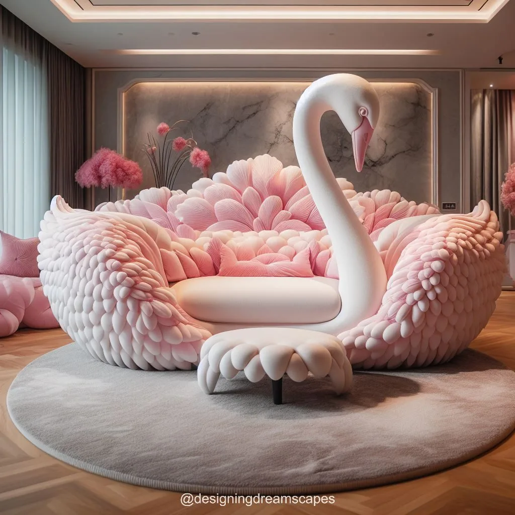 Swan Inspired Sofa Design: Graceful & Luxurious Options
