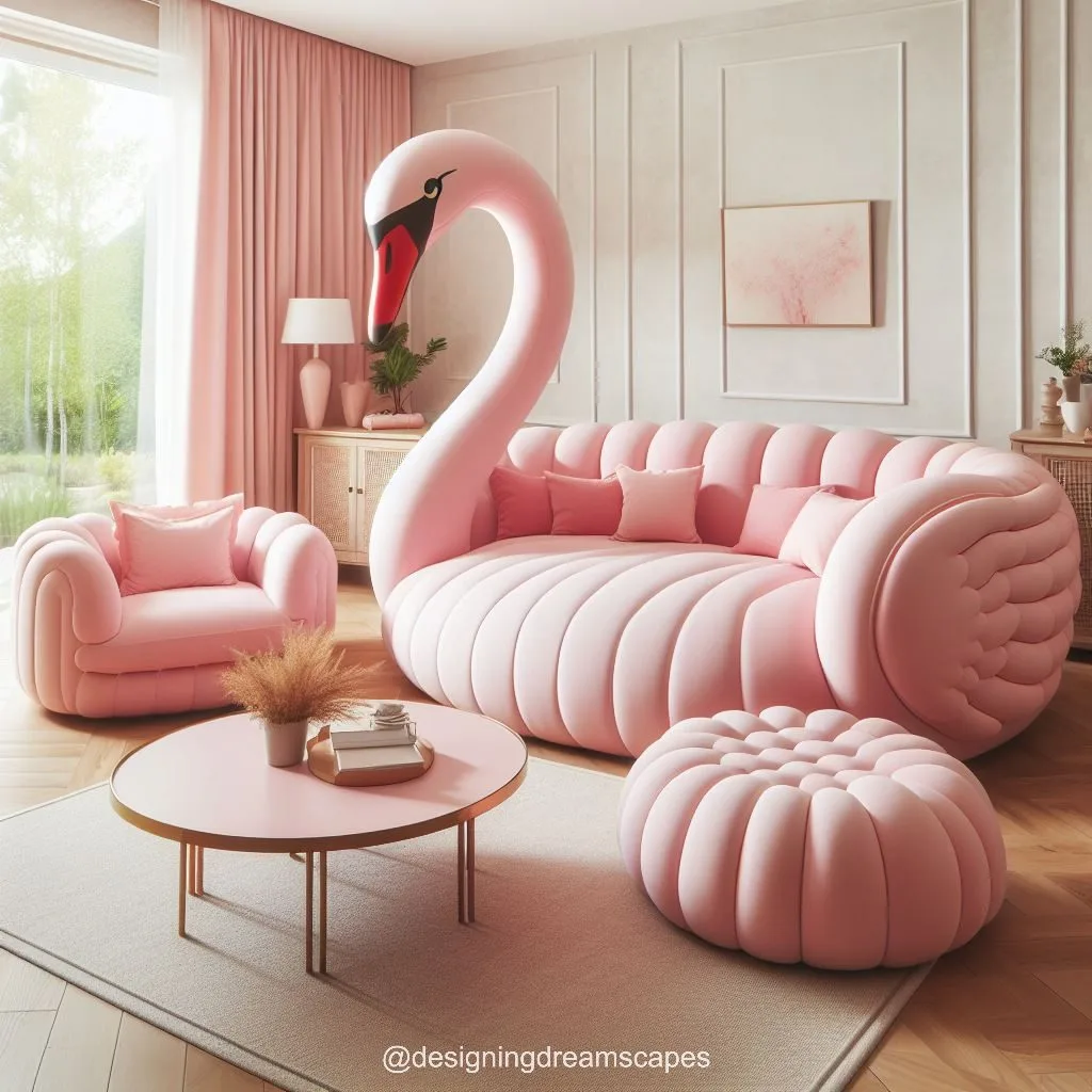 Swan Sofa Design Elements