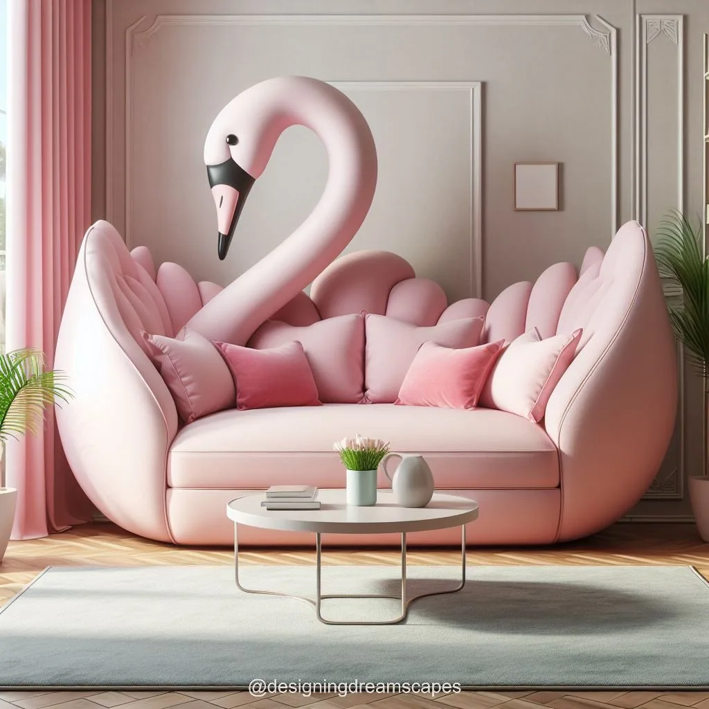 Swan Fainting Couch Overview