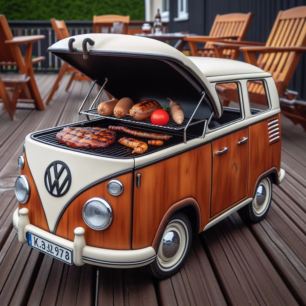 Evolution of the Volkswagen Bus into Iconic Grills