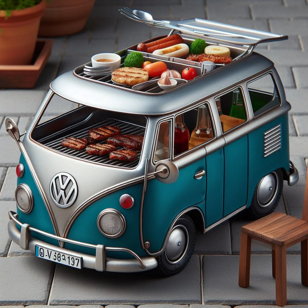 Evolution of the Volkswagen Bus into Iconic Grills