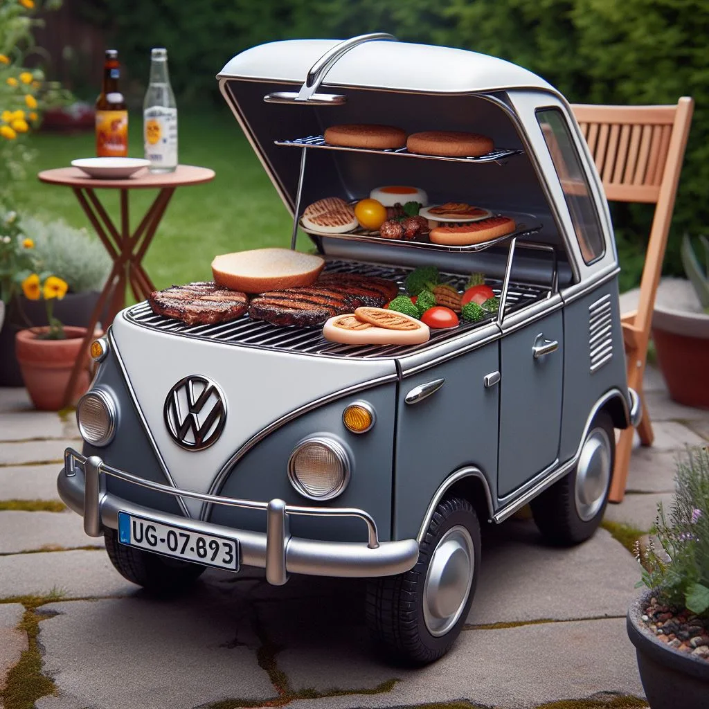 Volkswagen Bus Griller: Bring the Classic VW Vibe to Your BBQ