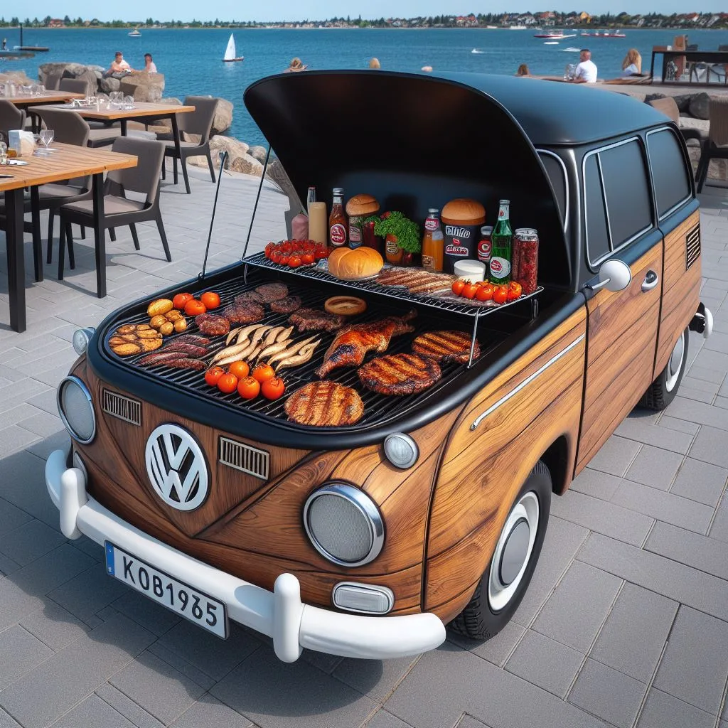 Exploring the Volkswagen Hippy Bus Barbecue Grill