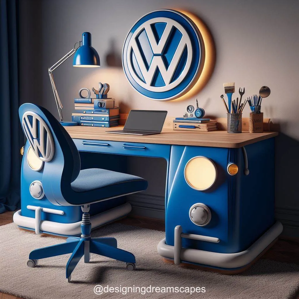 Design Elements of VW-Inspired Desks