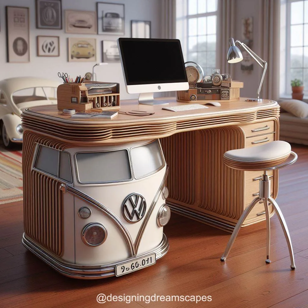 Design Elements of VW-Inspired Desks