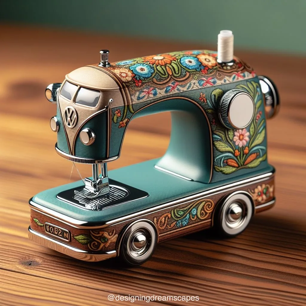 Features and Benefits of Volkswagen Inspired Mini Sewing Machine