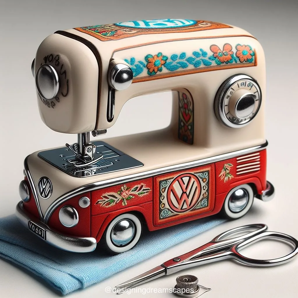 Features and Benefits of Volkswagen Inspired Mini Sewing Machine