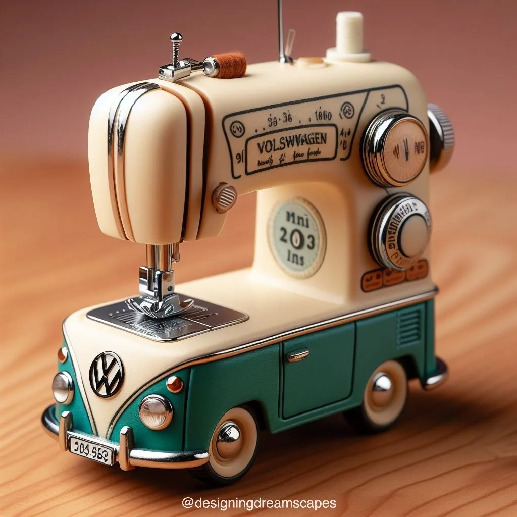 Features and Benefits of Volkswagen Inspired Mini Sewing Machine