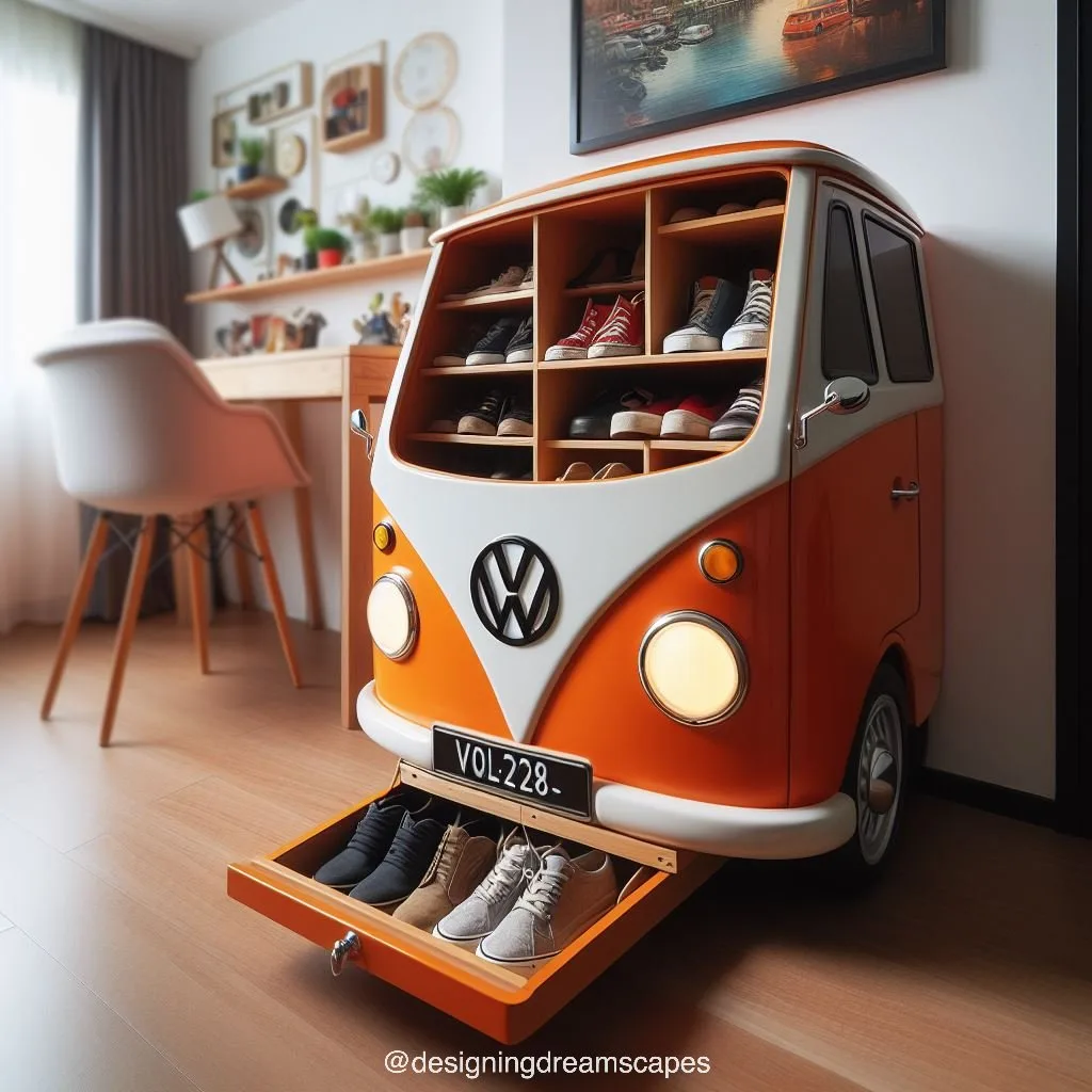 4. The Benefits of Owning a Volkswagen-Inspired Shoe Cabinet