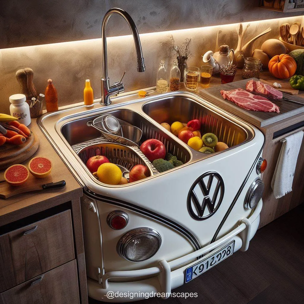 Incorporating the Volkswagen Inspired Sink into Your Space