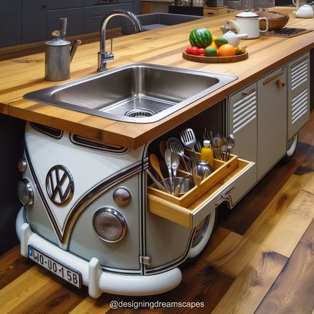 Designs of the Volkswagen Inspired Sink