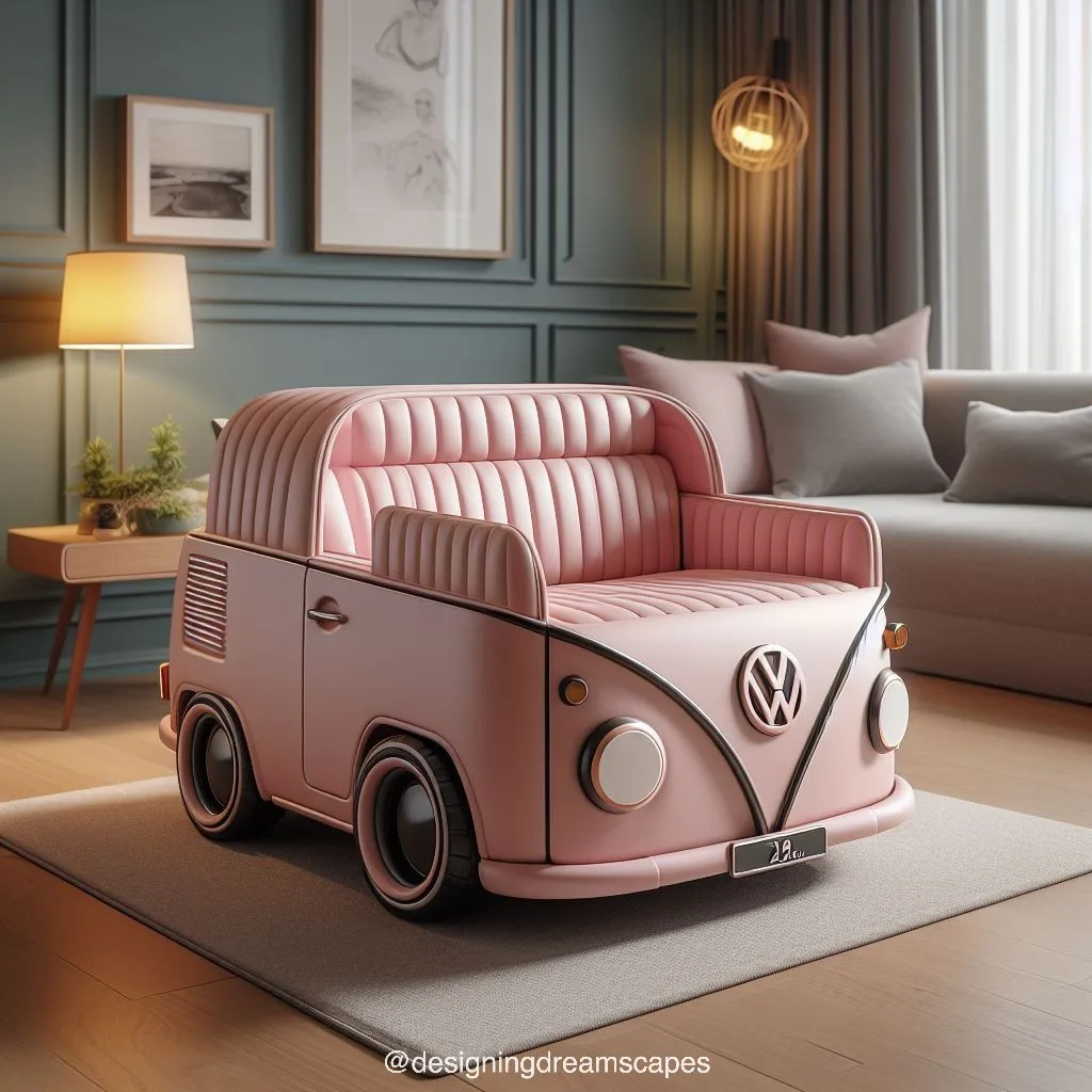 Revamp Your Living Space: Volkswagen Inspired Sofa Adds Retro Charm