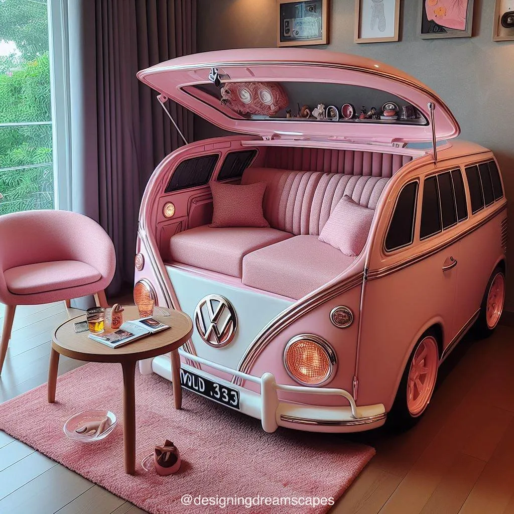 Retro Appeal of Volkswagen Sofas