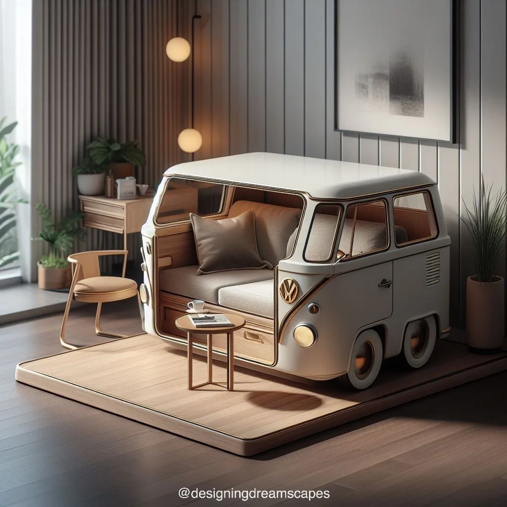 Revamp Your Living Space: Volkswagen Inspired Sofa Adds Retro Charm