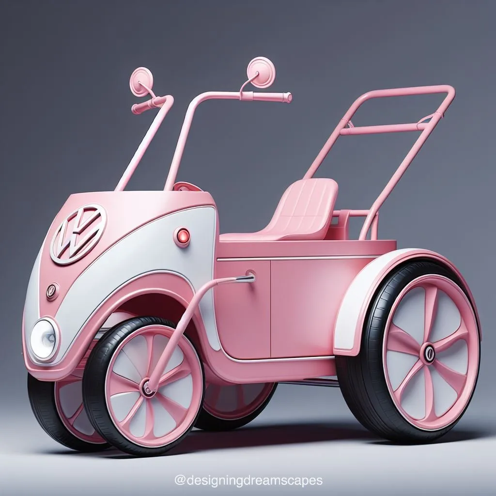 Cruise in Style: Volkswagen Inspired Three-Wheeled Vehicle - Innovation Meets Iconic Design