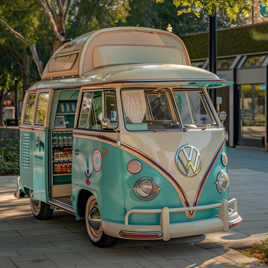 Volkswagen-Inspired Vending Machines: Quirky Nostalgia at Your Service