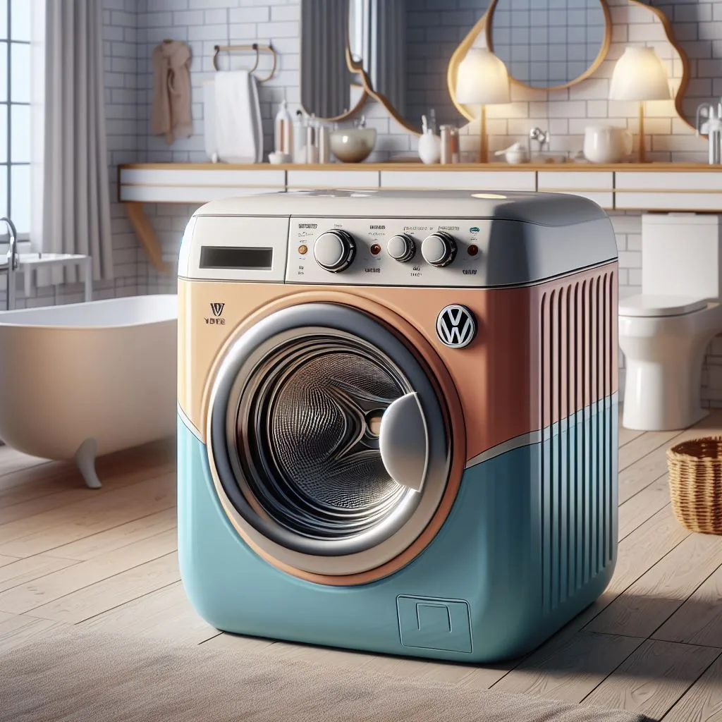 Volkswagen-Inspired Washing Machines: Reviving Retro Vibes in Laundry