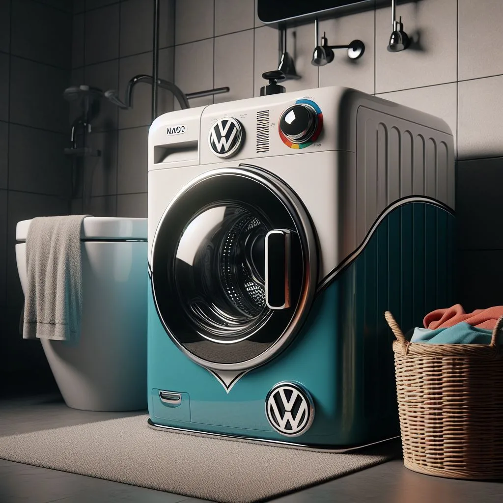 Volkswagen-Inspired Washing Machines: Reviving Retro Vibes in Laundry