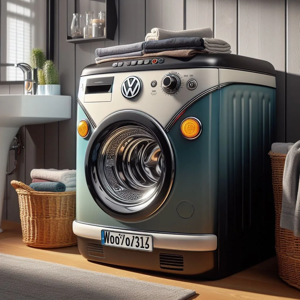 Volkswagen-Inspired Washing Machines: Reviving Retro Vibes in Laundry