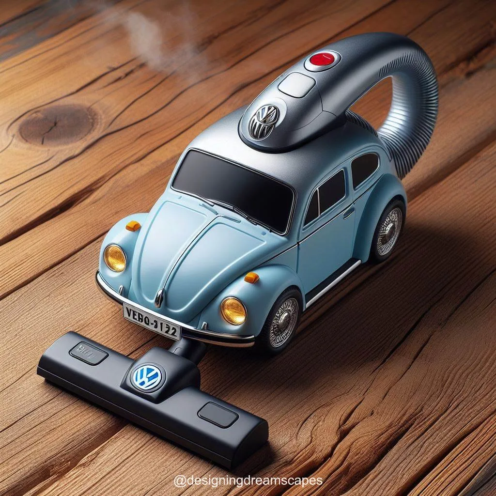 Effortless Cleaning with VW Bus-Inspired Handheld Vacuum Cleaner