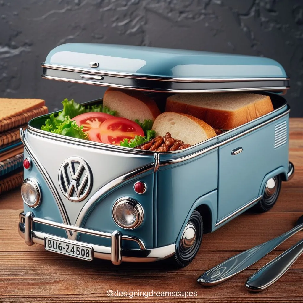 Revamp Lunch Breaks with VW Bus Inspired Lunch Boxes for Office Bliss