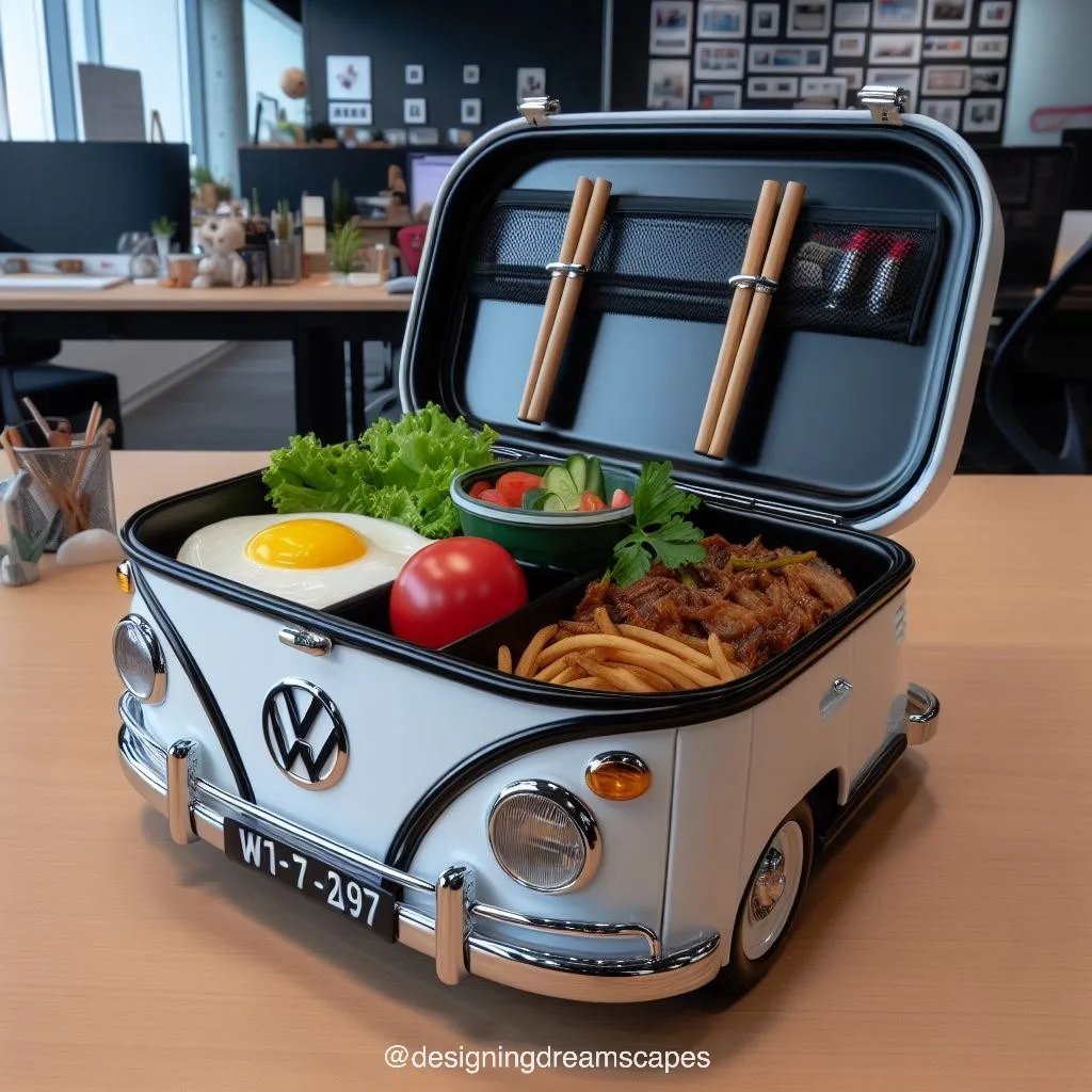 Revamp Lunch Breaks with VW Bus Inspired Lunch Boxes for Office Bliss